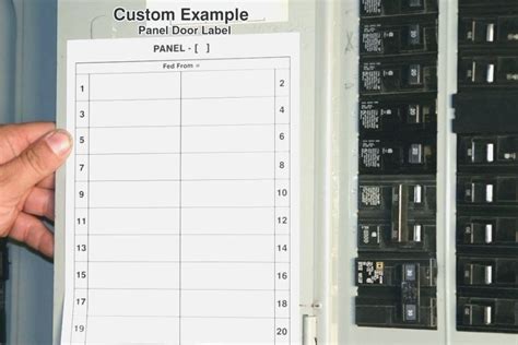 electrical service box labels|electrical box panel labels printable.